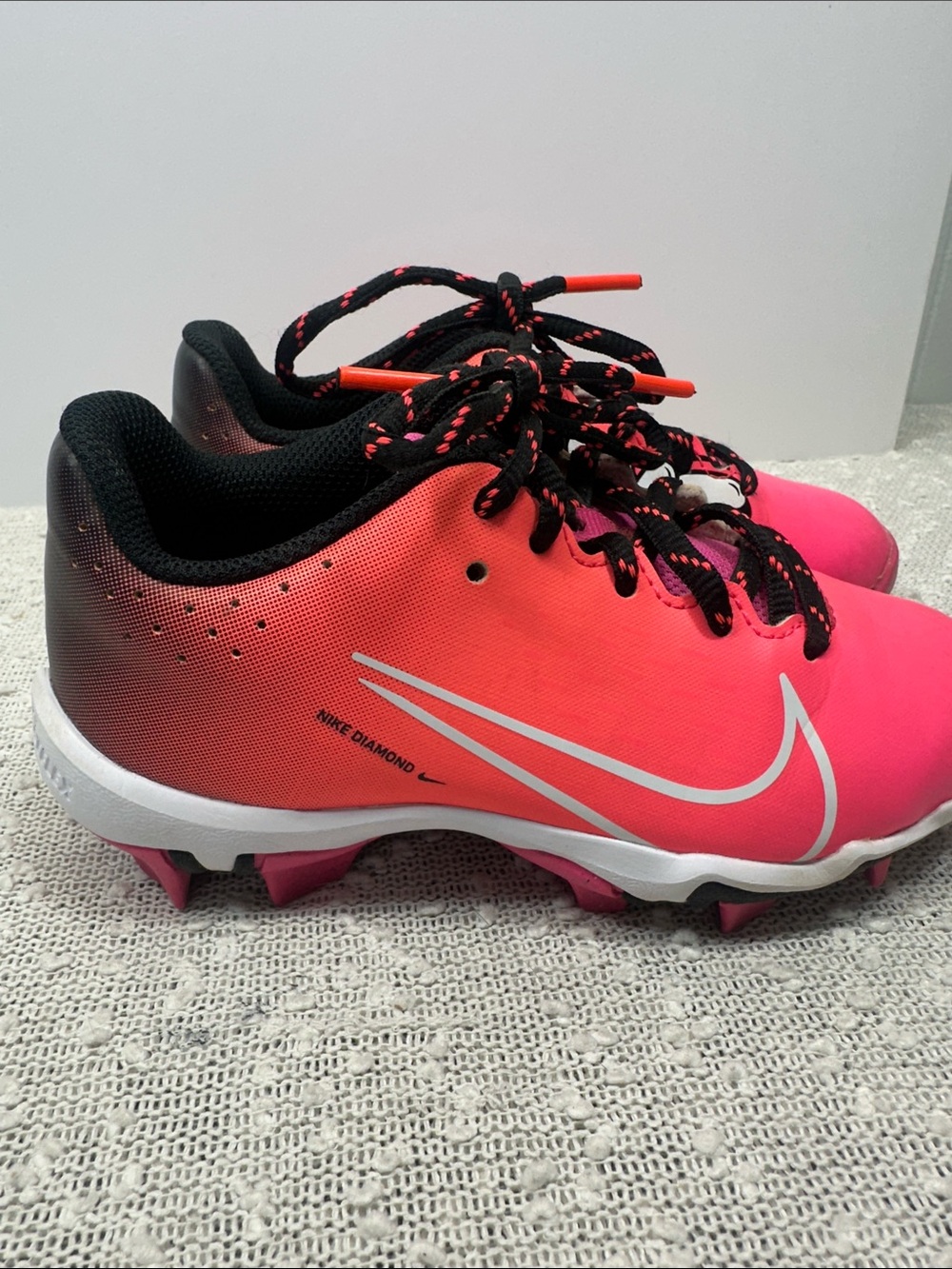 Nike Hyperdiamond 4 Keystone GG Softball Baseball Cleats Shoes Sneakers 12c 12 - Picture 2 of 8
